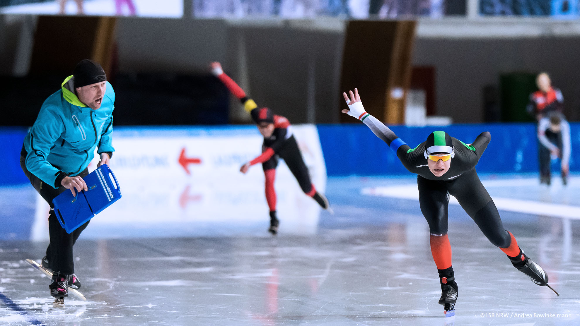 Trainer Eisschnelllauf