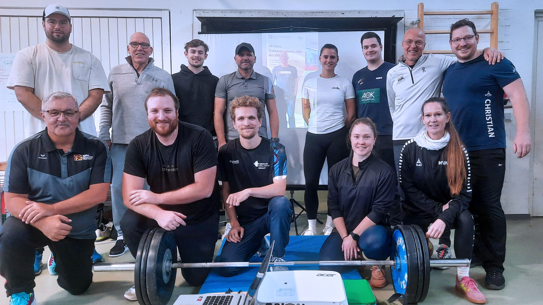 Langhanteltrainerausbildung 