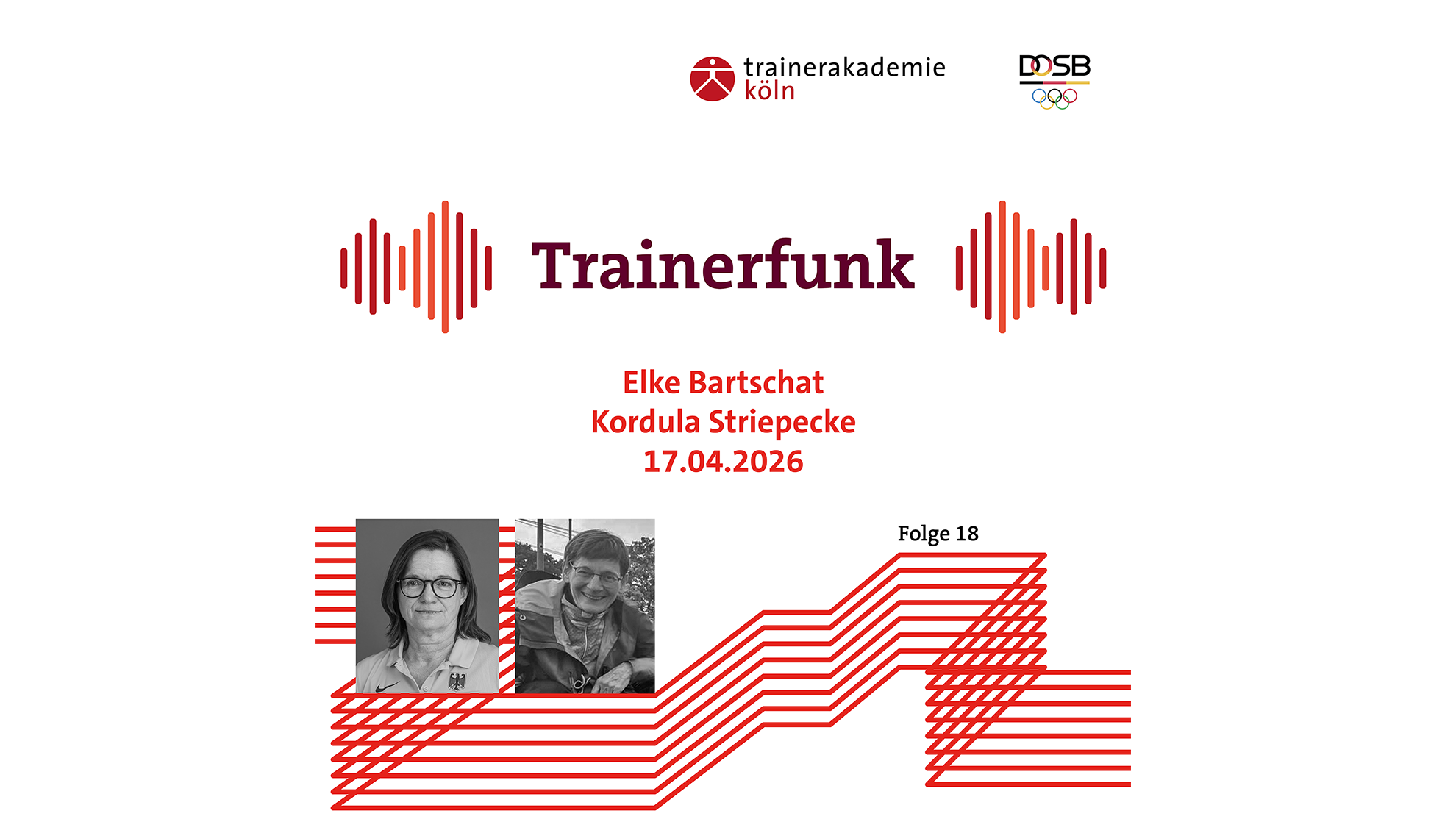Podcast Folge Trainerfunk mit Elke Bartschat und Kordula Striepecke
